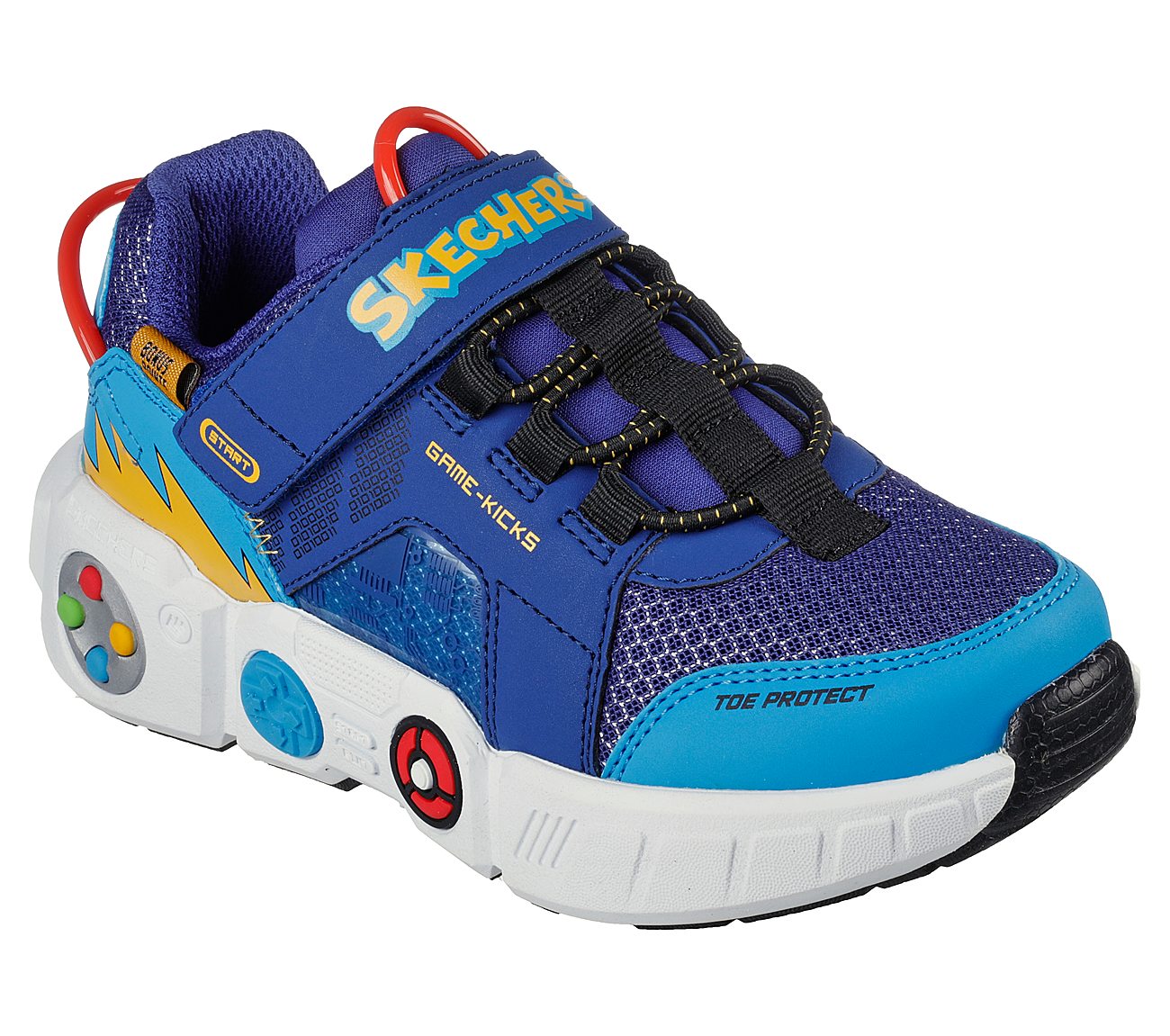 GAMETRONIX, ROYAL/MULTI Footwear Right View