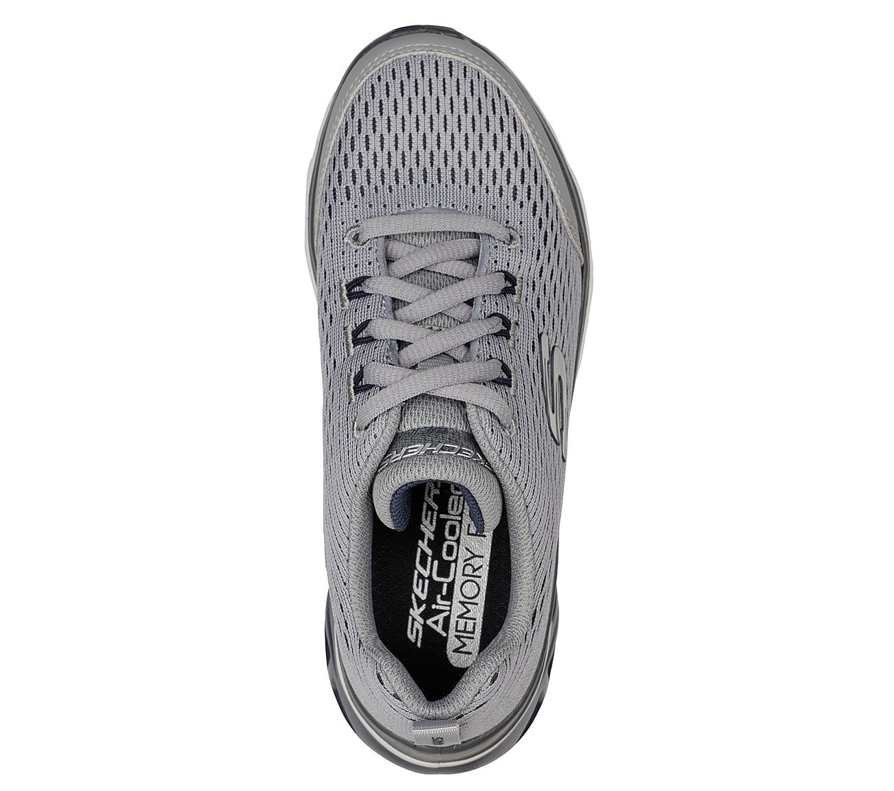 GLIDE-STEP SPORT - WAVE HEAT, GREY/NAVY Footwear Top View