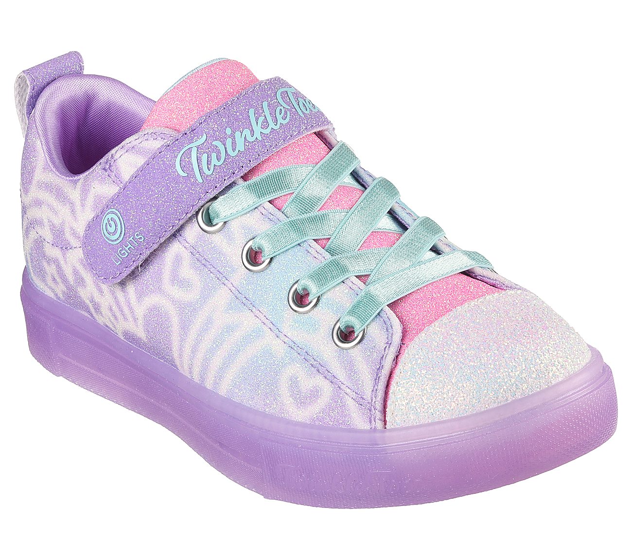 Zapatillas de lona para niña Skechers Twinkle Sparks Winged Magic