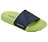 SIDE LINES - COOL JAMS, GREEN/NAVY Footwear Lateral View
