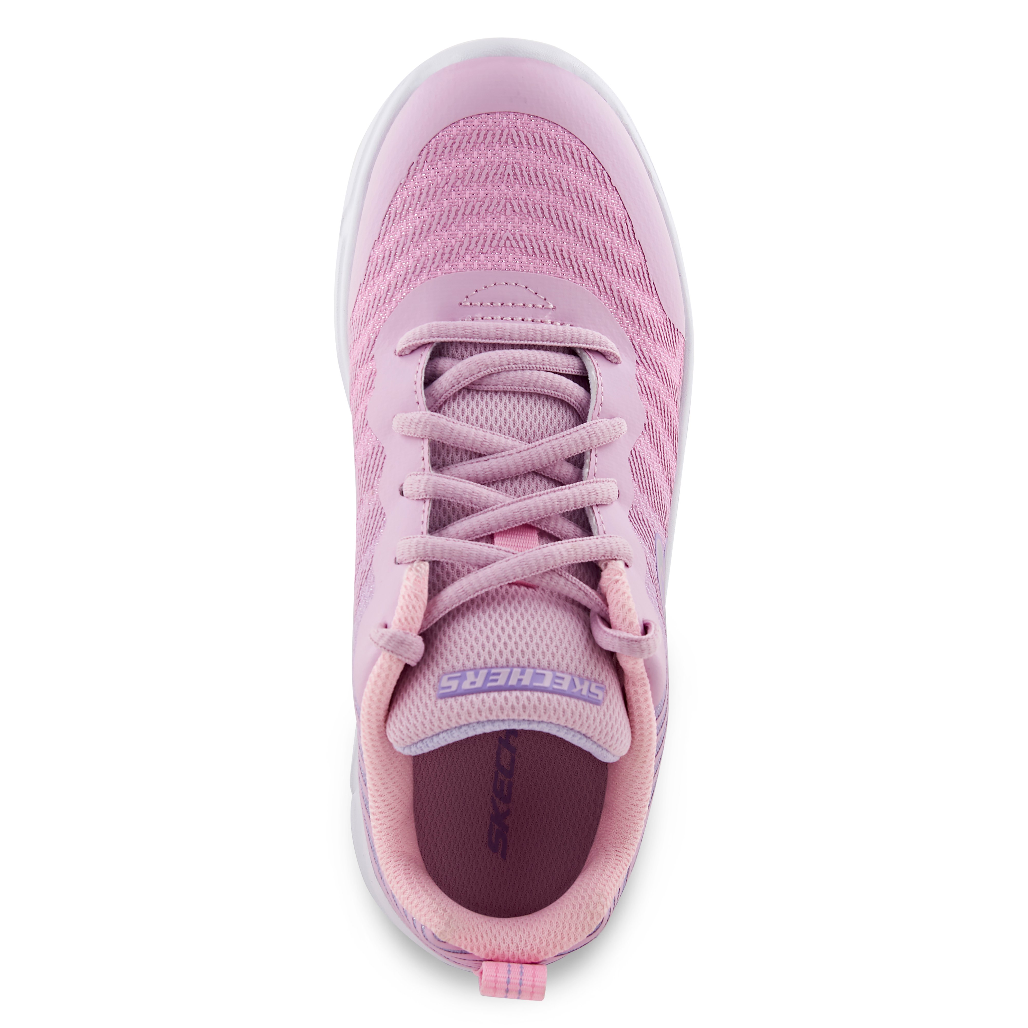 GO RUN 650 - FIREY COLORS, PINK/LAVENDER Footwear Top View