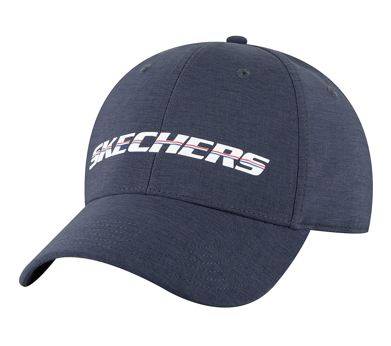 BOOMING BASEBALL HAT, CHARCOAL/NAVY Accessories Lateral View