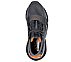 AIR CUSHIONING MEGA, CHARCOAL/ORANGE Footwear Top View