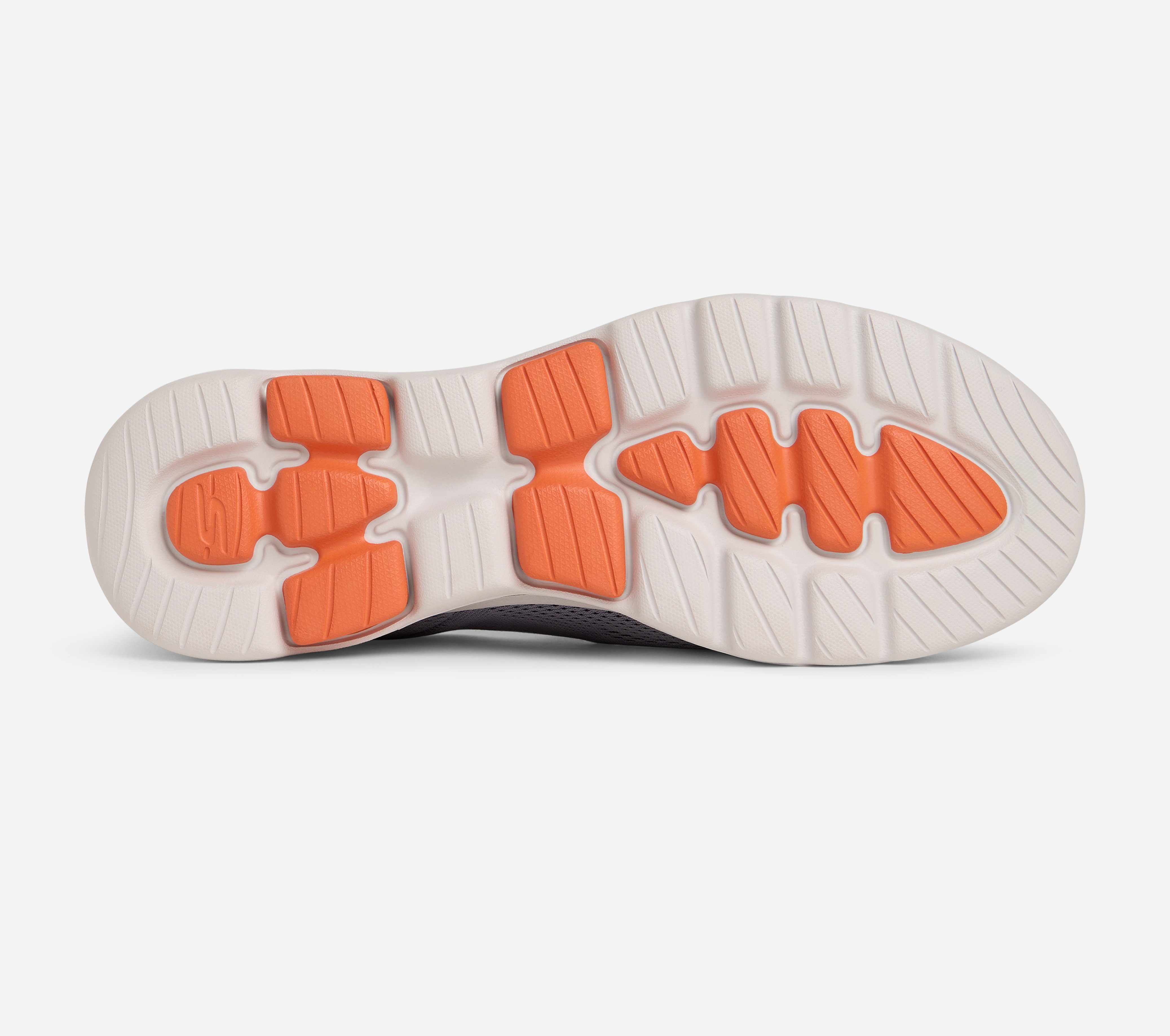 GO WALK 5 - QUADPLEX, GREY/ORANGE Footwear Left View