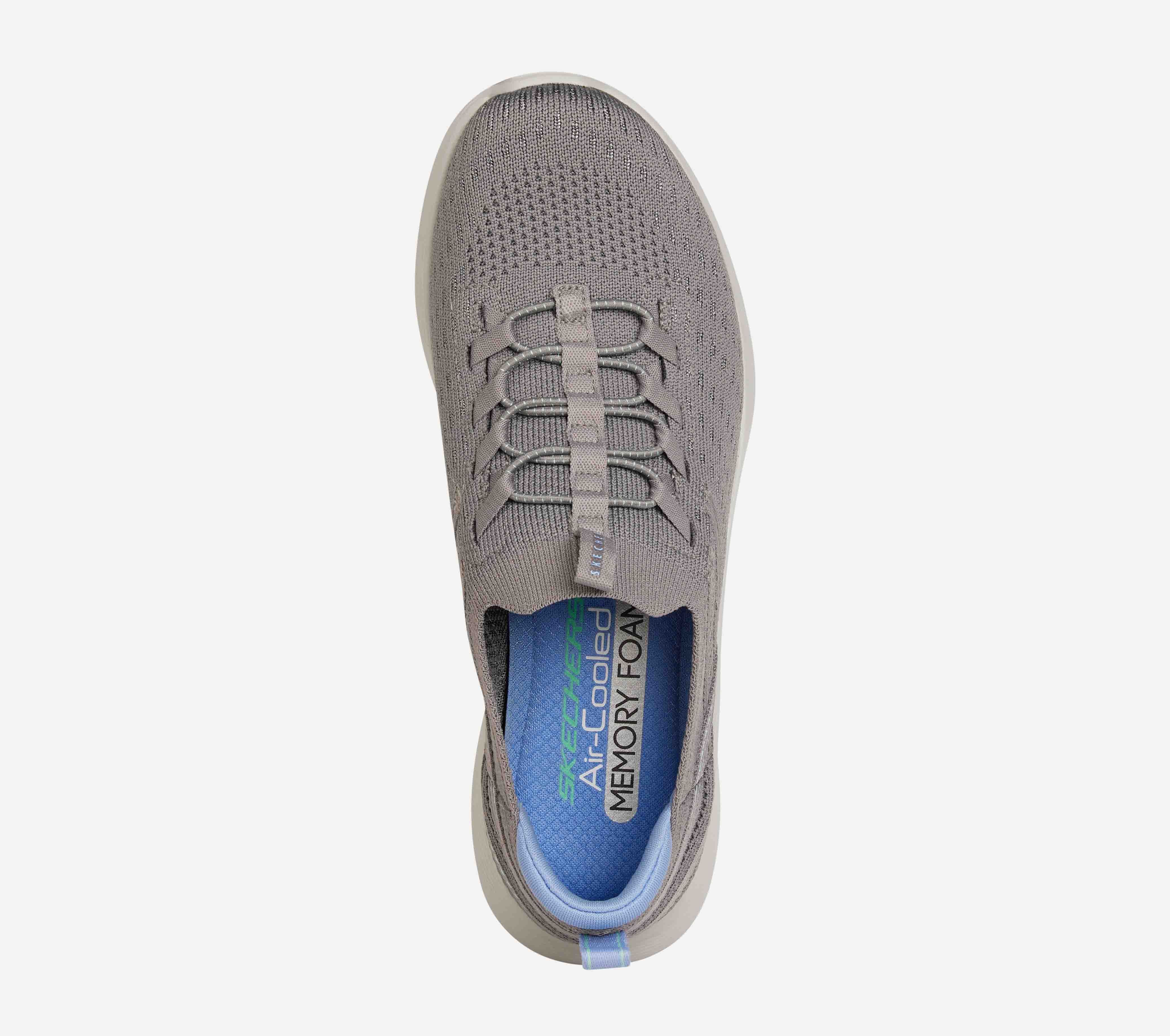 ESLA - EVERY MOVE, GREY/LIGHT BLUE Footwear Top View