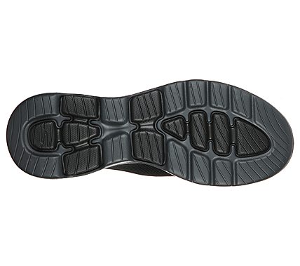 GO WALK 5 - RITICAL, BLACK/CHARCOAL Footwear Bottom View