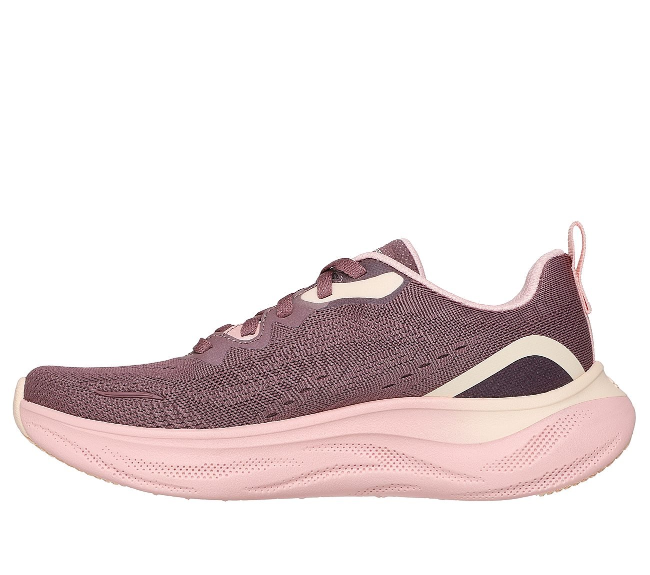 SKECH CLOUD-GENTLE GLOW, BURGUNDY