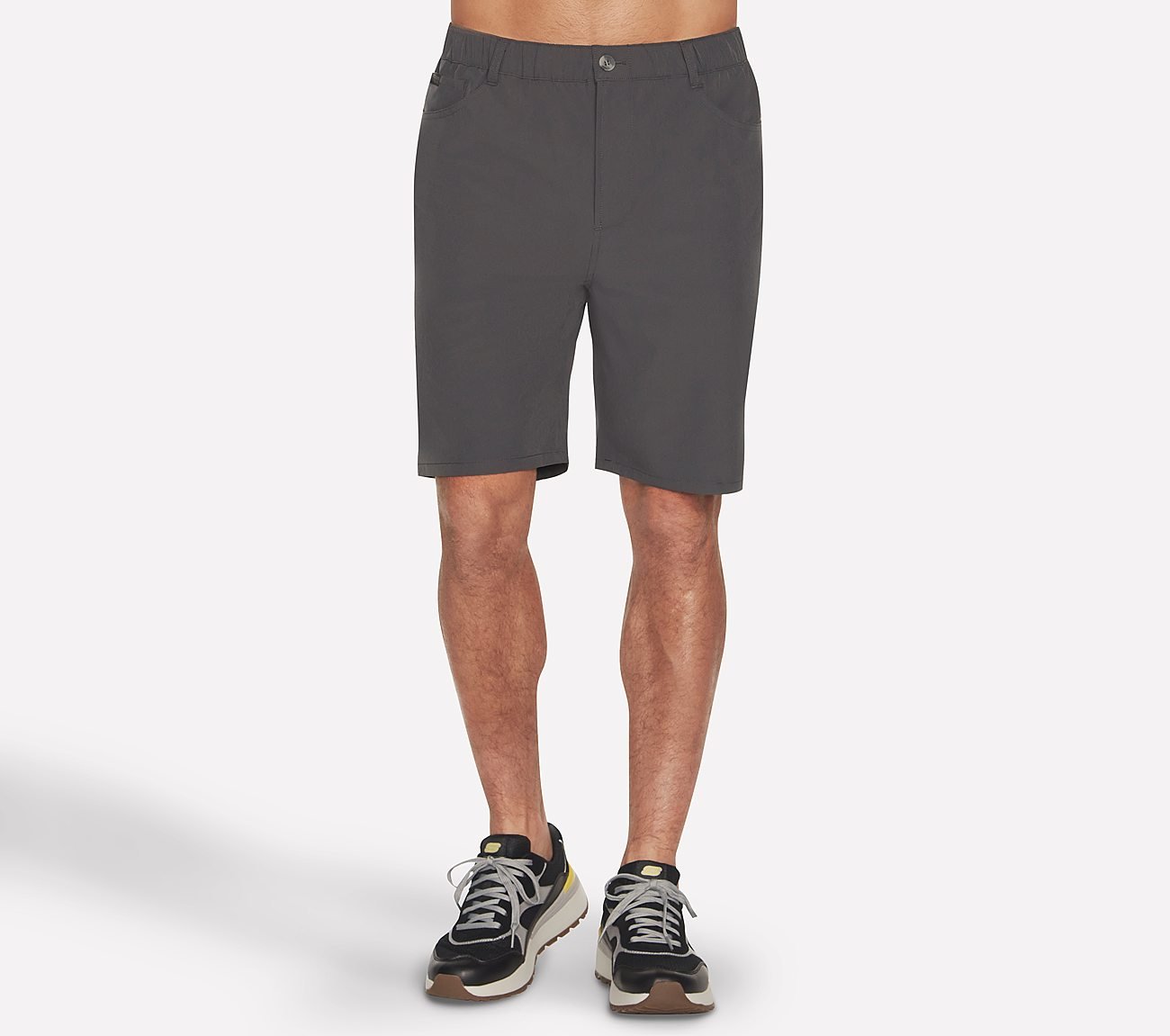 SKECHWEAVE PREMIUM 9 SHORT, BLACK/CHARCOAL Apparels Lateral View