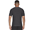 GODRI ALL DAY TEE, BLACK/CHARCOAL Apparels Top View