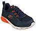 GLIDE-STEP SPORT - WAVE HEAT, NAVY/ORANGE Footwear Lateral View