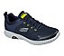 ELITE FLEX PRIME-TAKE OVER, NAVY/YELLOW Footwear Lateral View