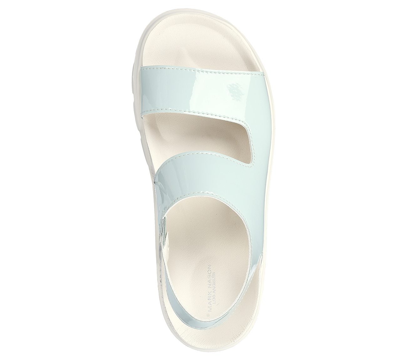 MALAGA - ELENA, TURQUOISE Footwear Top View