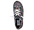 BOBS B CUTE - PEP-WALK, BLACK/MULTI Footwear Top View