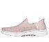 SKECHERS SLIP-INS: GO WALK 7 - SPRINGTIME, LT.PINK Footwear Left View