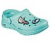 ARCH FIT FOAMIES-WOOF FEELS, TURQUOISE Footwear Lateral View