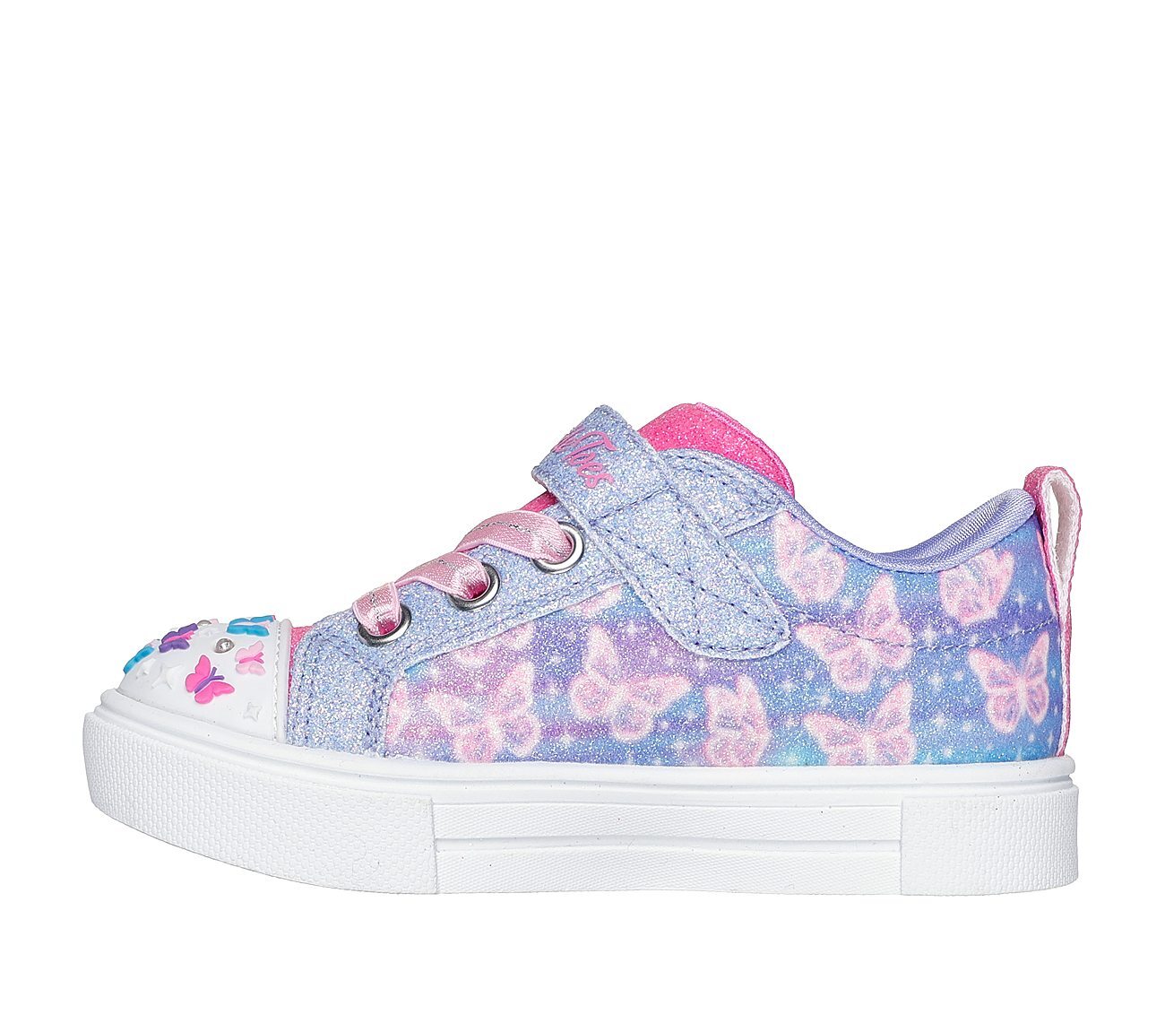 TWINKLE SPARKS - OMBRE FLUTTE, LAVENDER/MULTI Footwear Left View