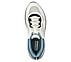 MAX CUSHIONING PREMIER -PERSP, WHITE BLACK Footwear Top View
