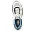 MAX CUSHIONING PREMIER -PERSP, WHITE BLACK Footwear Top View