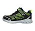 MIGHTY STRIDE, BLACK/LIME Footwear Left View