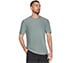 GODRI ALL DAY T-SHIRT, TEAL/BLUE Apparels Lateral View
