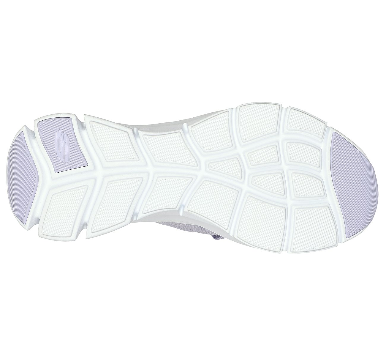 FLEX COMFORT, LAVENDER/NEON PINK Footwear Bottom View