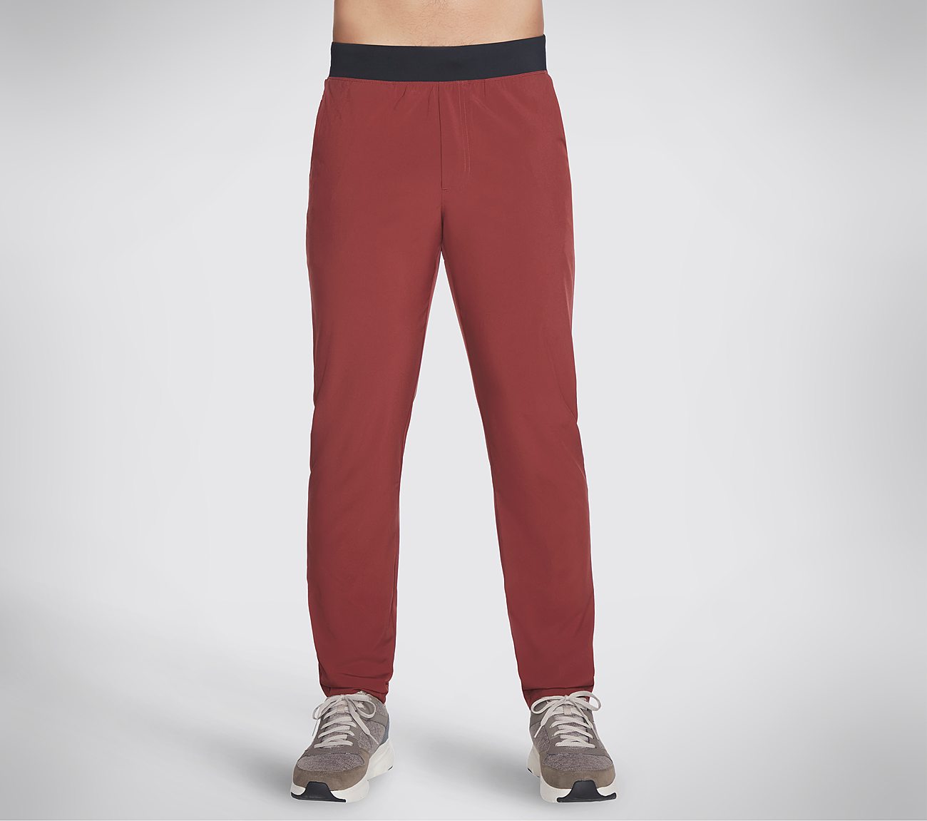 GO WALK ACTION PANT, DDARK RED Apparels Lateral View