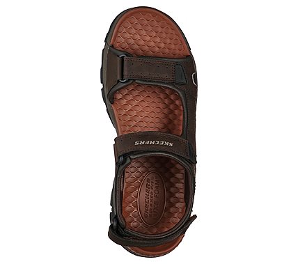 TRESMEN - HIRANO, CCHOCOLATE Footwear Top View