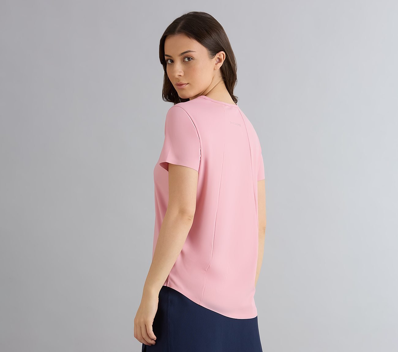 BONDED PERFORMANCE T-SHIRT, PURPLE/YELL Apparels Left View