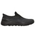 GO WALK MASSAGE FIT, BLACK Footwear Lateral View