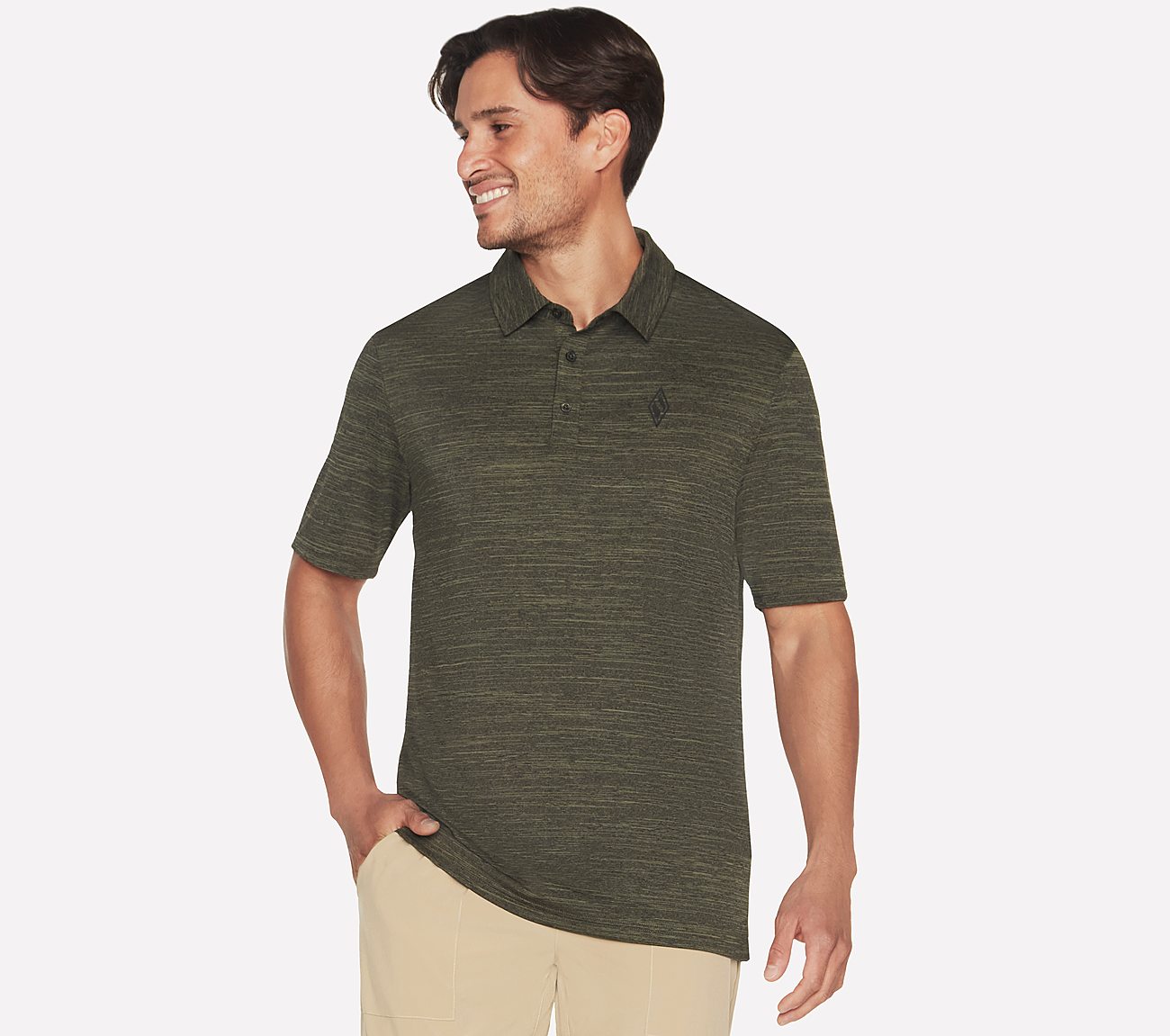 ON THE ROAD POLO, OOLIVE Apparels Lateral View