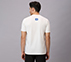 MUMBAI INDIANS DISTRESSED GRAPHIC TEE, WHITE