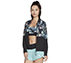 PALM BREEZE REVERSIBLE BOMBER, TURQUOISE/MULTI Apparels Lateral View