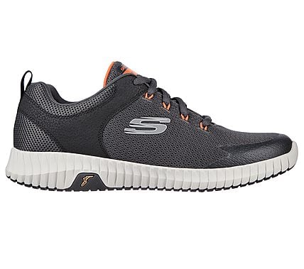 ELITE FLEX PRIME-TAKE OVER, CHARCOAL/ORANGE Footwear Right View