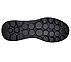 GO WALK 6 - COMPETE, BBLACK Footwear Bottom View