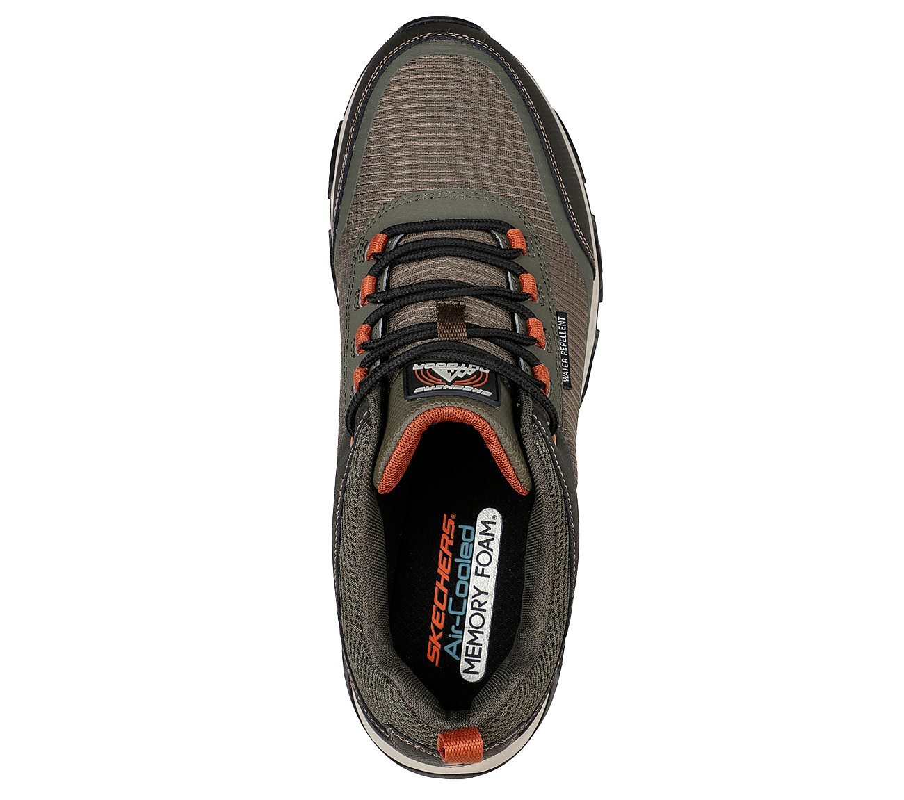 TERRABITE-OVERHIKE, OOLIVE Footwear Top View