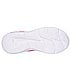 SNUGGLE SNEAKS - SKECH SQUAD, PINK/MULTI Footwear Bottom View