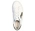 EDEN LX-BEAMING GLORY, WWHITE Footwear Top View