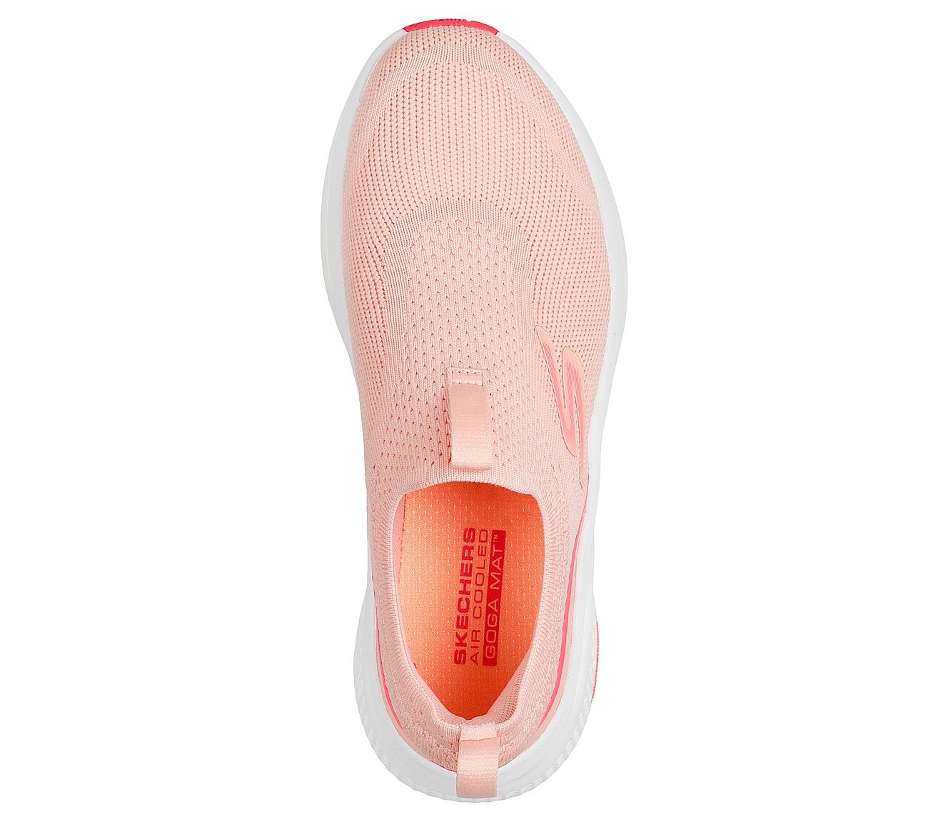 GO RUN ELEVATE 2.0 - CADENA, PEACH Footwear Top View
