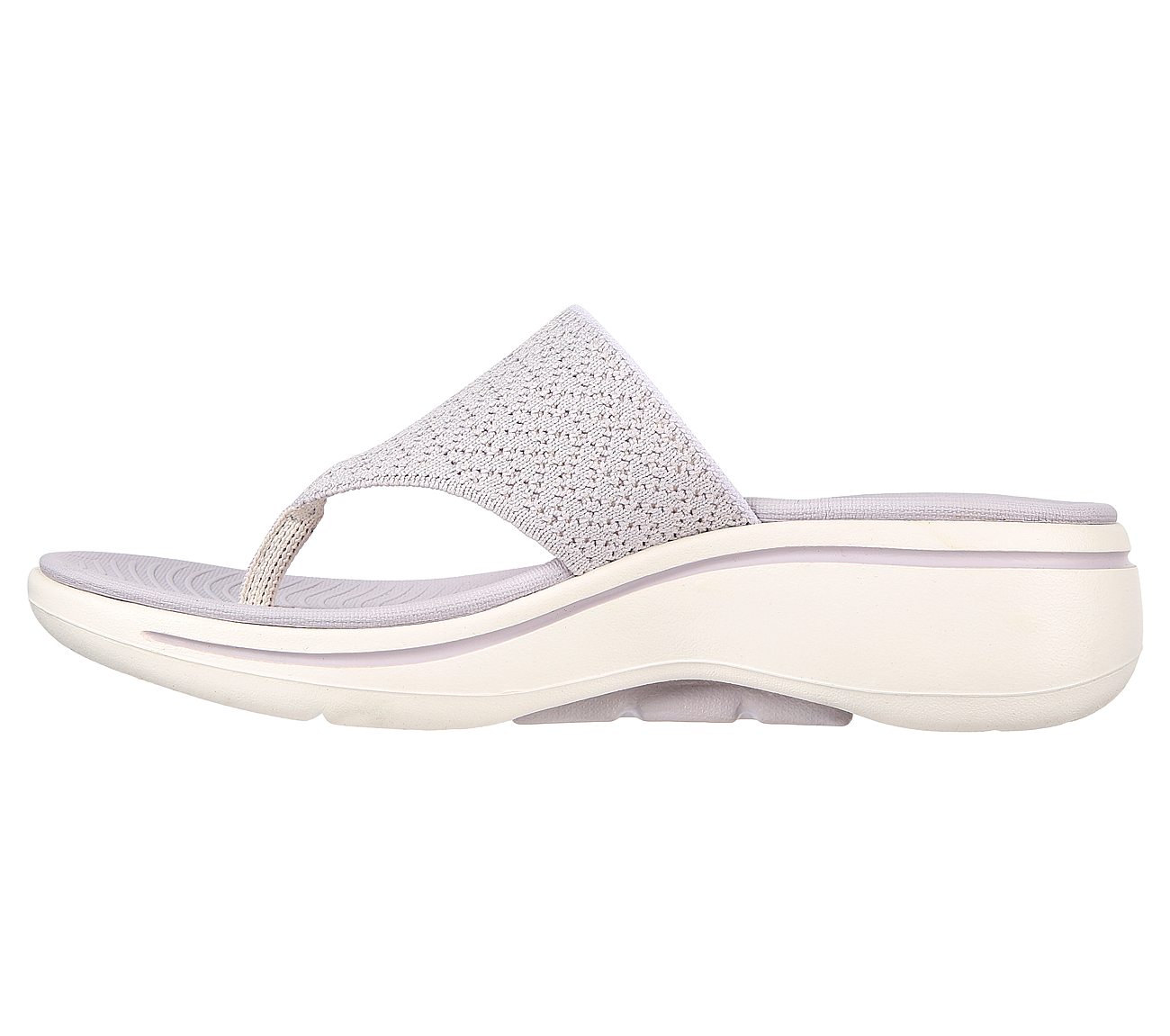 GO WALK ARCH FIT SANDAL - WEE, LILAC Footwear Left View