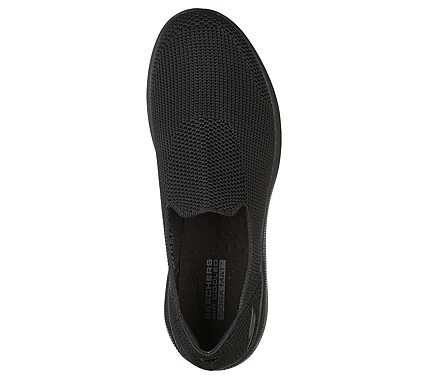 Skechers Black Go Walk Stability Mens Slip On Shoes - Style ID: 216141 ...