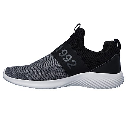 BOUNDER- WOLFSTON, CHARCOAL/BLACK Footwear Left View