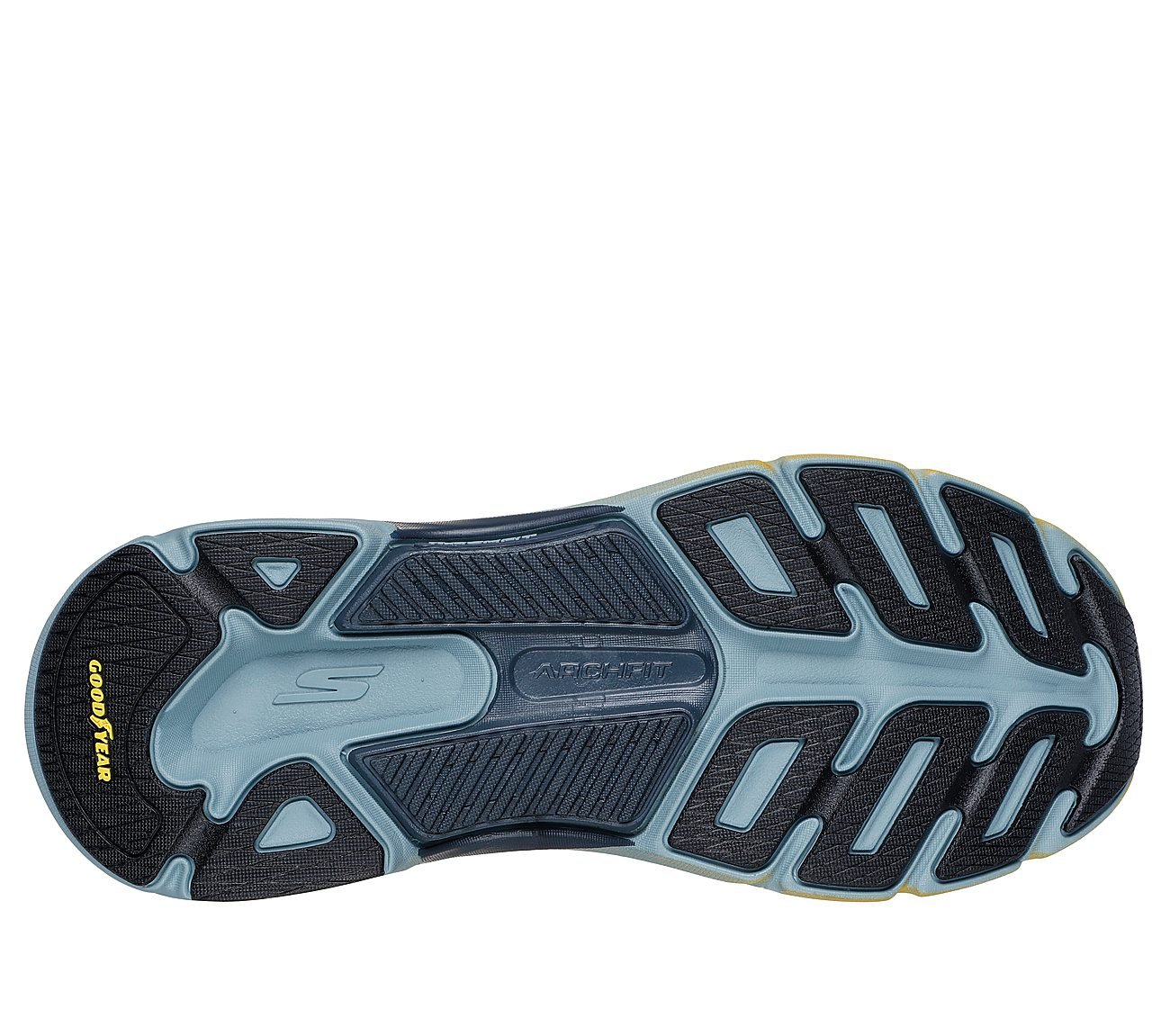 MAX CUSHIONING ARCH FIT 2, SLATE Footwear Bottom View