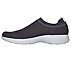 GO WALK 4-INTEND, CHARCOAL/RED Footwear Left View