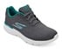 GO RUN 400 - SOLE, CHARCOAL /BURGUNDY