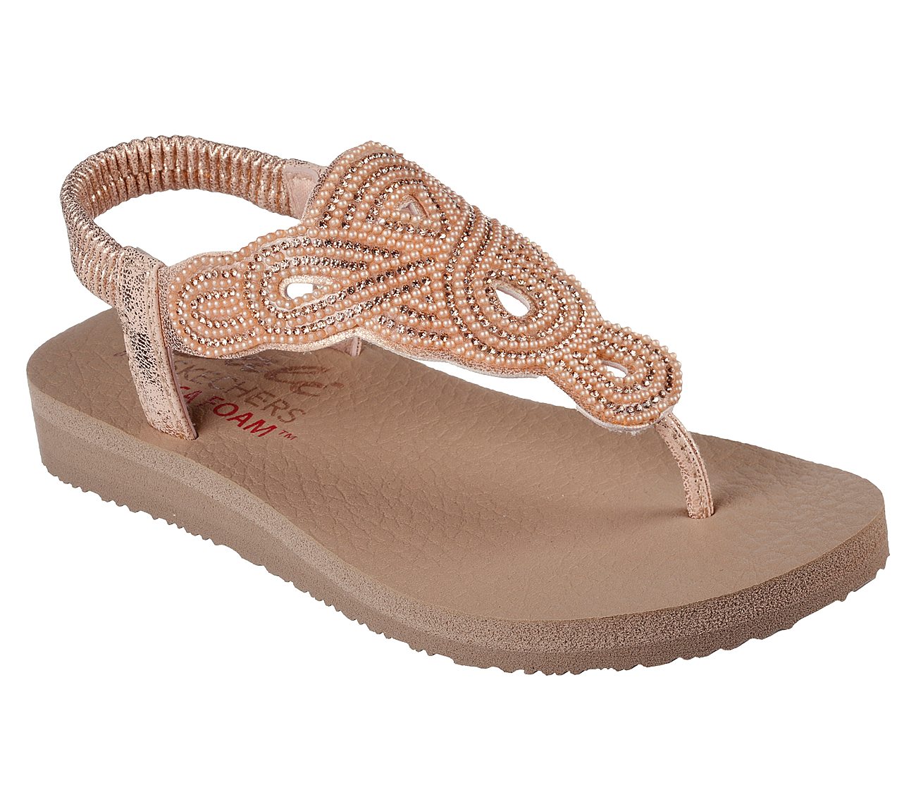 MEDITATION, ROSE GOLD Footwear Lateral View