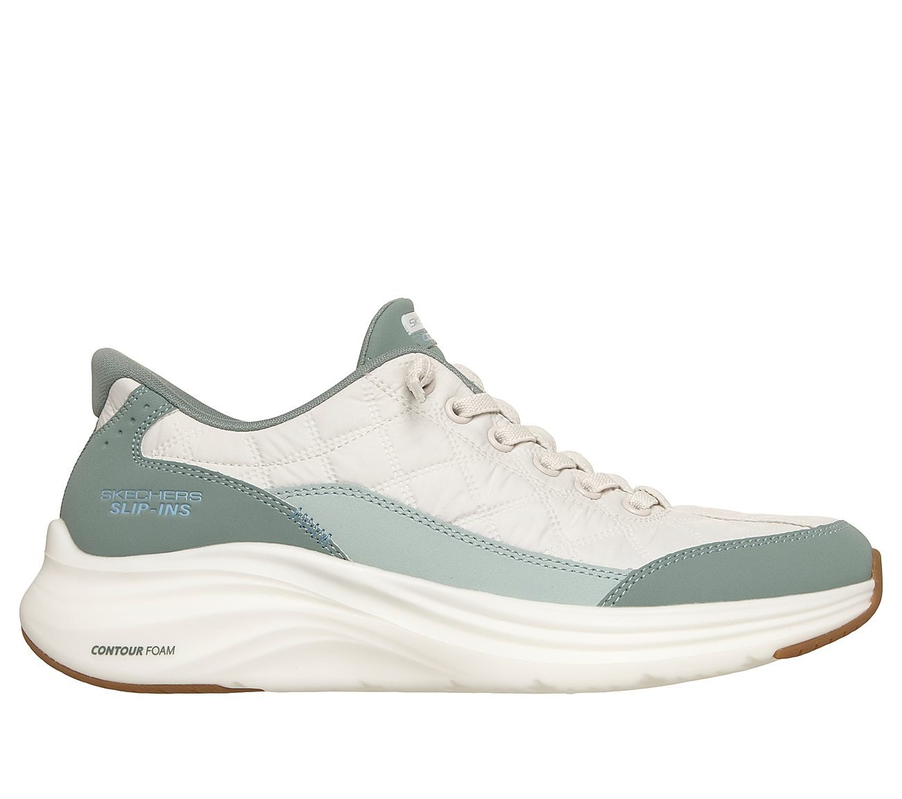 CONTOUR FOAM, SAGE Footwear Lateral View