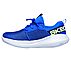 GO RUN FAST - VALOR, BLUE/LIME Footwear Left View