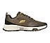 SKECHERS STREET FLEX-ELIMINAT, OLIVE/BLACK Footwear Right View