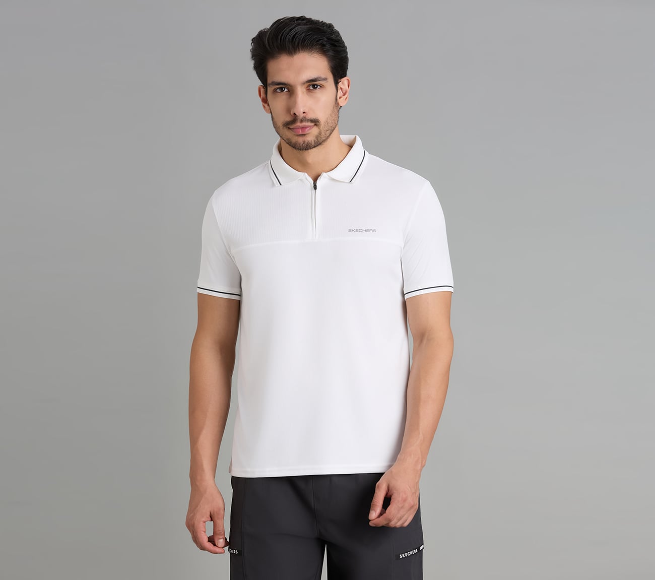 TONAL PANEL GOLF POLO