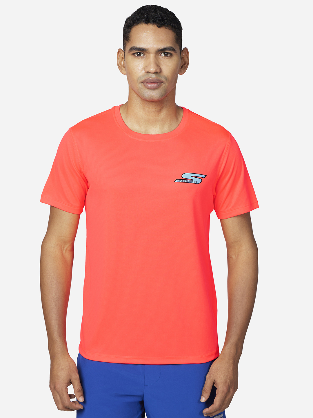 GORUN ELEVATE T-SHIRT, CCORAL Apparel Lateral View
